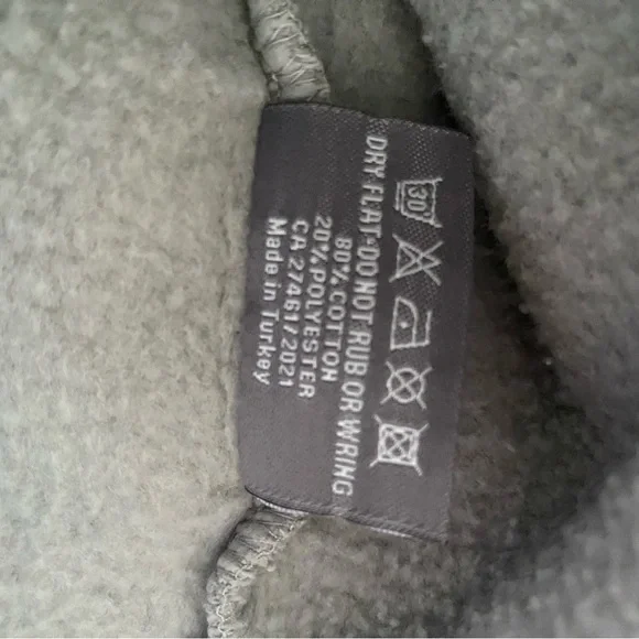 Audemars‎ Piguet Hoodie Unisex Size S Gray Logo Chunky Designer Comfort - Picture 9 of 9